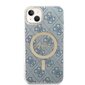 Guess 4G MagSafe Compatible Case + Wireless Charger for iPhone 14 Plus Blue hind ja info | Telefonide kaitsekaaned ja -ümbrised | hansapost.ee