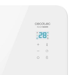 Elektriline konvektsioonradiaator Cecotec Ready Warm 6650 Crystal Connection 1000W WIFI, valge hind ja info | Küttekehad | hansapost.ee