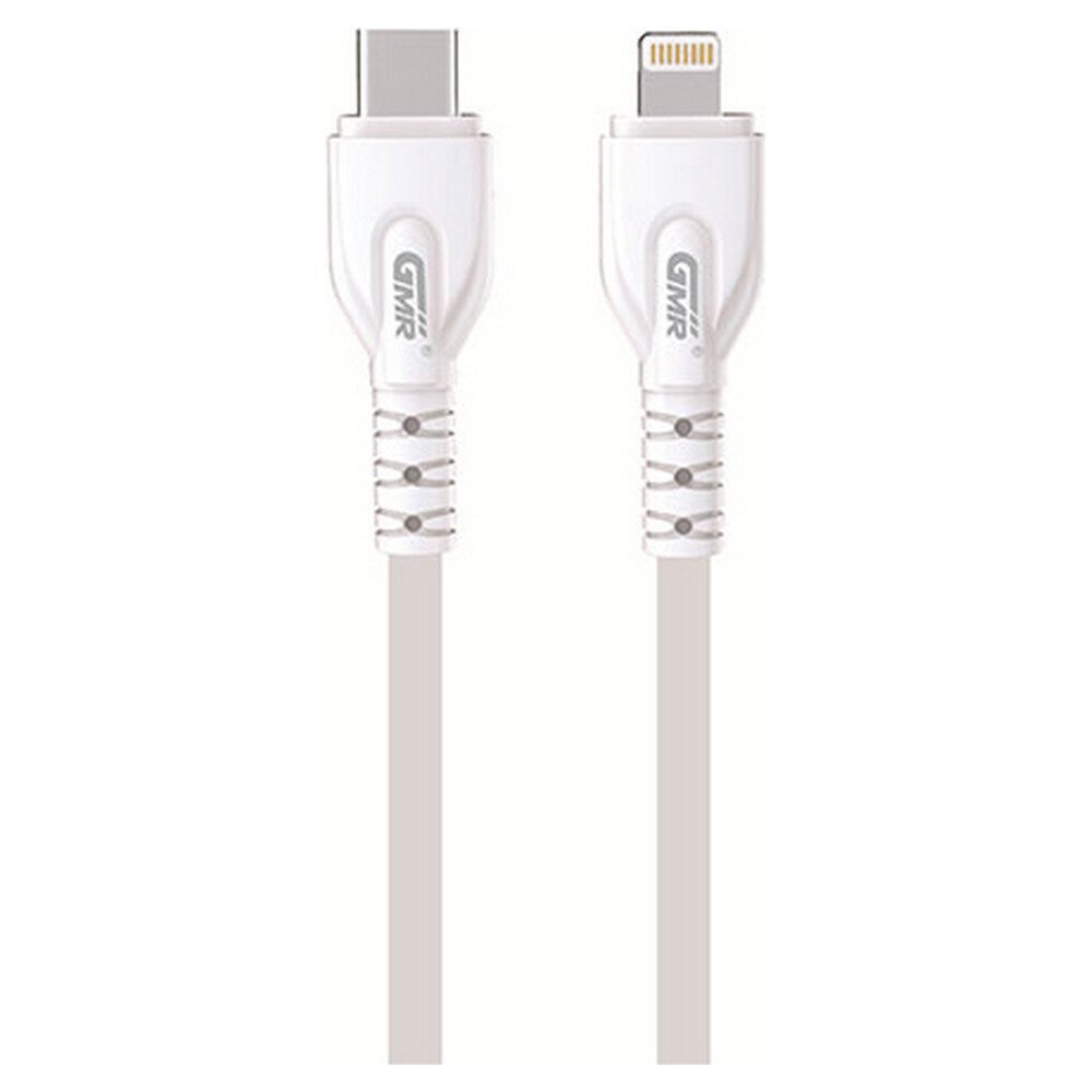 USB-Lightning Kaabel Goms Valge 1 m цена и информация | Juhtmed ja kaablid | hansapost.ee