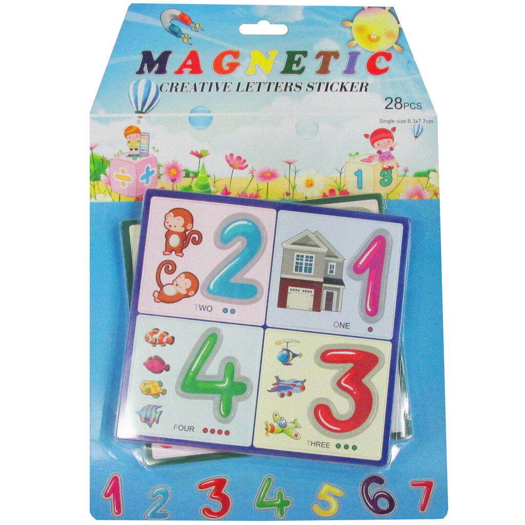 Magnetid Numbride Kujal цена и информация | Arendavad laste mänguasjad | hansapost.ee