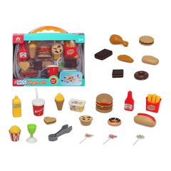 Mänguasjade komplekt Burger Set (28 x 20 cm) hind ja info | Mänguasjad tüdrukutele | hansapost.ee