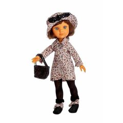 Куколка Berjuan Eva Morena Leopard Raincoat, 35 см цена и информация | Игрушки для девочек | hansapost.ee