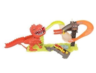 Dinosauruste stardirada + 2 autot цена и информация | Игрушки для мальчиков | hansapost.ee