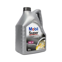 Смазочное масло для двигателя Mobil SUPER2000 (5л) цена и информация | Моторные масла | hansapost.ee