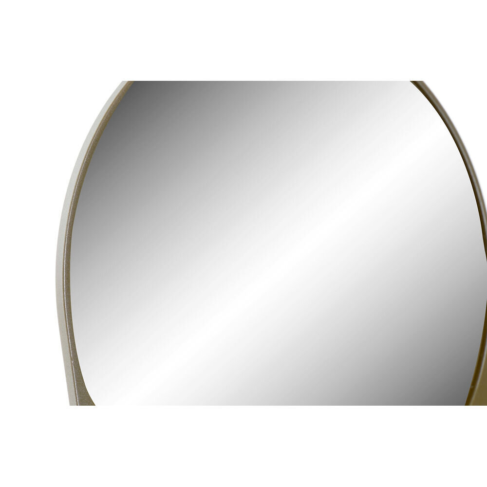 Peegel koos kinnituskronsteiniga DKD Home Decor must kuldne ABS (17 x 7 x 19.5 cm) (2 pcs) hind ja info | Peeglid | hansapost.ee
