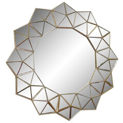 Seinapeegel DKD Home Decor Kristall Hõbe polüpropüleen (60 x 5 x 60 cm) hind ja info | Peeglid | hansapost.ee