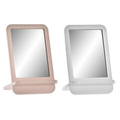 Настенное зеркало DKD Home Decor Стеклянный Розовый MDF Белый 2 штук (15 x 15 x 24 cm) цена и информация | Зеркала | hansapost.ee