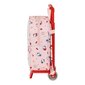 Ratastega koolikott Hello Kitty Happiness Girl Roosa Valge (22 x 28 x 10 cm) hind ja info | Koolikotid ja seljakotid | hansapost.ee