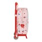 Ratastega koolikott Hello Kitty Happiness Girl Roosa Valge (22 x 28 x 10 cm) hind ja info | Koolikotid ja seljakotid | hansapost.ee