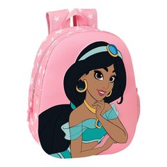3D-kooliseljakott Disney Jasmine Roosa hind ja info | Koolikotid ja seljakotid | hansapost.ee
