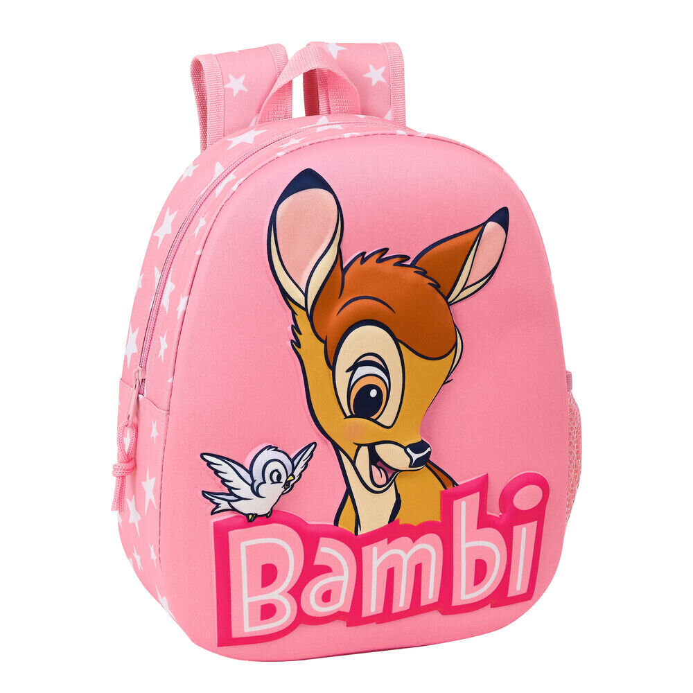 3D-kooliseljakott Disney Bambi Roosa hind ja info | Koolikotid ja seljakotid | hansapost.ee