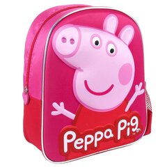 Kooliseljakott Peppa Pig Roosa (25 x 31 x 10 cm) цена и информация | Школьные рюкзаки, спортивные сумки | hansapost.ee