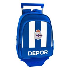 Ratastega koolikott 705 R. C. Deportivo de La Coruña (27 x 10 x 67 cm) hind ja info | Koolikotid ja seljakotid | hansapost.ee