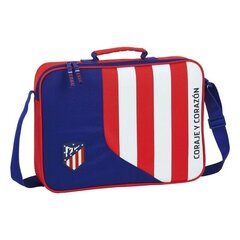 Arvutikott Atlético Madrid Neptuno Sinine Punane Valge (38 x 28 x 6 cm) hind ja info | Koolikotid ja seljakotid | hansapost.ee