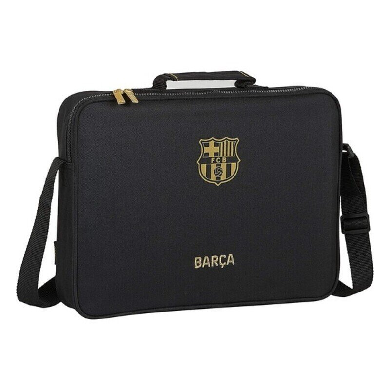 Arvutikott F.C. Barcelona Must (38 x 28 x 6 cm) цена и информация | Koolikotid ja seljakotid | hansapost.ee