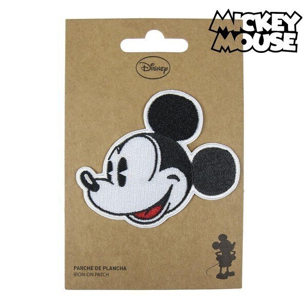 Plaaster Mickey Mouse Must Valge Polüester (9.5 x 14.5 x cm) цена и информация | Koolikotid ja seljakotid | hansapost.ee