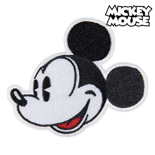 Plaaster Mickey Mouse Must Valge Polüester (9.5 x 14.5 x cm) hind ja info | Koolikotid ja seljakotid | hansapost.ee