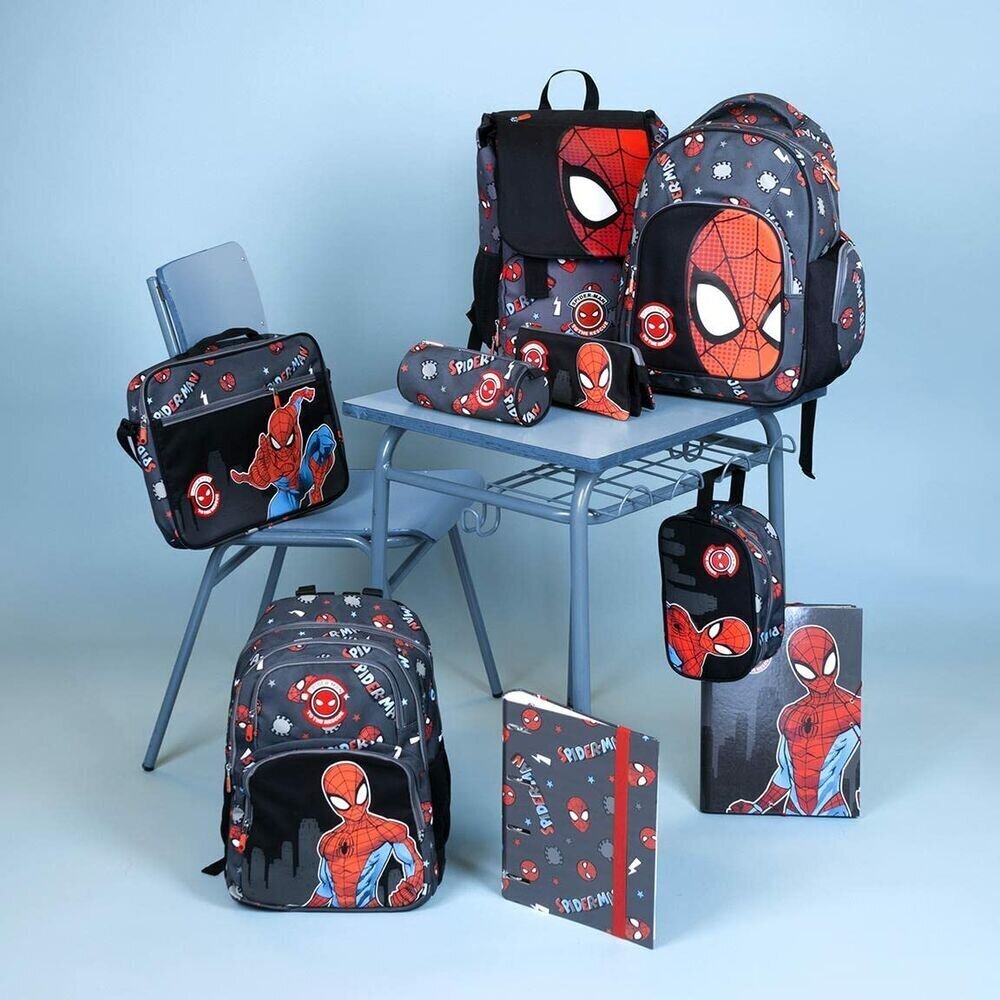 Kooliseljakott Spiderman Must (32 x 18,5 x 44 cm) hind ja info | Koolikotid ja seljakotid | hansapost.ee