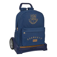 Школьный рюкзак с колесиками Harry Potter Magical, коричневый / тёмно-синий (32 x 43 x 14 см) цена и информация | Harry Potter Товары для детей и младенцев | hansapost.ee