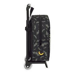 Школьный рюкзак с колесиками Batman Hero, чёрный (22 x 28 x 10 см) цена и информация | Школьные рюкзаки, спортивные сумки | hansapost.ee