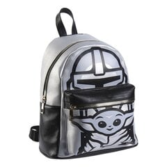 Повседневный рюкзак The Mandalorian, Серебристый (22 x 27 x 12,5 см) цена и информация | Школьные рюкзаки, спортивные сумки | hansapost.ee