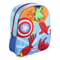 Детский рюкзак 3D The Avengers Синий (25 x 31 x 10 cm) цена и информация | Школьные рюкзаки, спортивные сумки | hansapost.ee