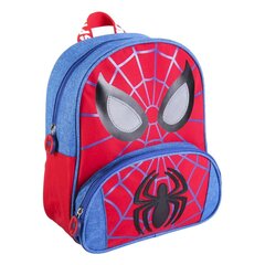 Детская сумка Spiderman, красная, 10 x 15,5 x 30 см цена и информация | Школьные рюкзаки, спортивные сумки | hansapost.ee