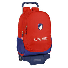 Школьный рюкзак с колесиками Atlético Madrid, красный / тёмно-синий (32 x 44 x 16 см) цена и информация | Школьные рюкзаки, спортивные сумки | hansapost.ee