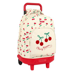 Школьный рюкзак с колесиками Safta Cherry, бежевый (33 x 45 x 22 см) цена и информация | Школьные рюкзаки, спортивные сумки | hansapost.ee