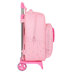Школьный рюкзак с колесиками Safta Love Yourself, розовый (32 x 42 x 15 см) цена и информация | Школьные рюкзаки, спортивные сумки | hansapost.ee