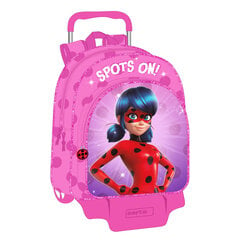 Школьный рюкзак с колесиками Lady Bug, фуксия цена и информация | Школьные рюкзаки, спортивные сумки | hansapost.ee