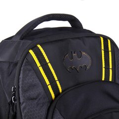 Школьный рюкзак Batman, чёрный, 30 x 46.5 x 13.5 см цена и информация | Школьные рюкзаки, спортивные сумки | hansapost.ee