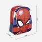 Koolikott Spiderman Punane (25 x 31 x 10 cm) hind ja info | Koolikotid ja seljakotid | hansapost.ee