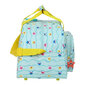 Spordikott Baby Shark Beach Day Kollane Helesinine (40 x 24 x 23 cm) hind ja info | Spordikotid ja seljakotid | hansapost.ee