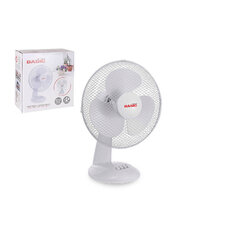 Настольный вентилятор Basic Home, белый 35Вт цена и информация | Вентиляторы | hansapost.ee