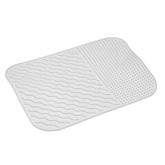 Köögi Kraanikausi Kuivatusrest Versa Valge Plastmass (34 x 26,5 cm) hind ja info | Köögitarbed | hansapost.ee