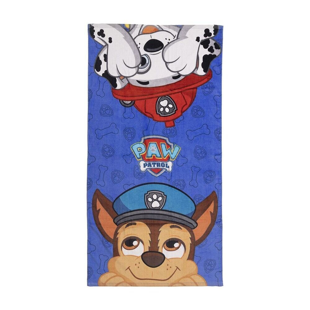 Rannarätik The Paw Patrol Sinine (70 x 140 cm) цена и информация | Rätikud ja saunalinad | hansapost.ee