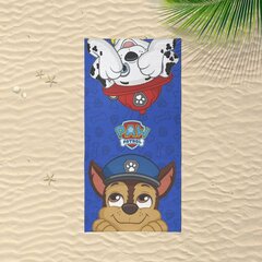 Пляжное полотенце The Paw Patrol, синий (70 x 140 см) цена и информация | Полотенца | hansapost.ee