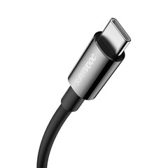 Baseus Superior Series Cable USB to USB-C, 65W, PD, 2m (black) цена и информация | Кабели для телефонов | hansapost.ee