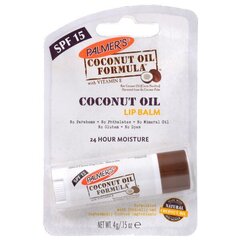 Huulepalsam kookosõliga SPF15 Palmers Coconut oil formula, 4 g hind ja info | Palmer's Parfüümid, lõhnad ja kosmeetika | hansapost.ee