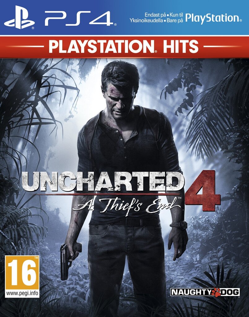 PS4 Uncharted 4: A Thief's End цена и информация | Konsooli- ja arvutimängud | hansapost.ee