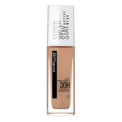 Жидкая основа для макияжа Superstay Activewear 30h Maybelline (30 мл): Цвет - 40 - Fawn цена и информация | Пудры, базы под макияж | hansapost.ee