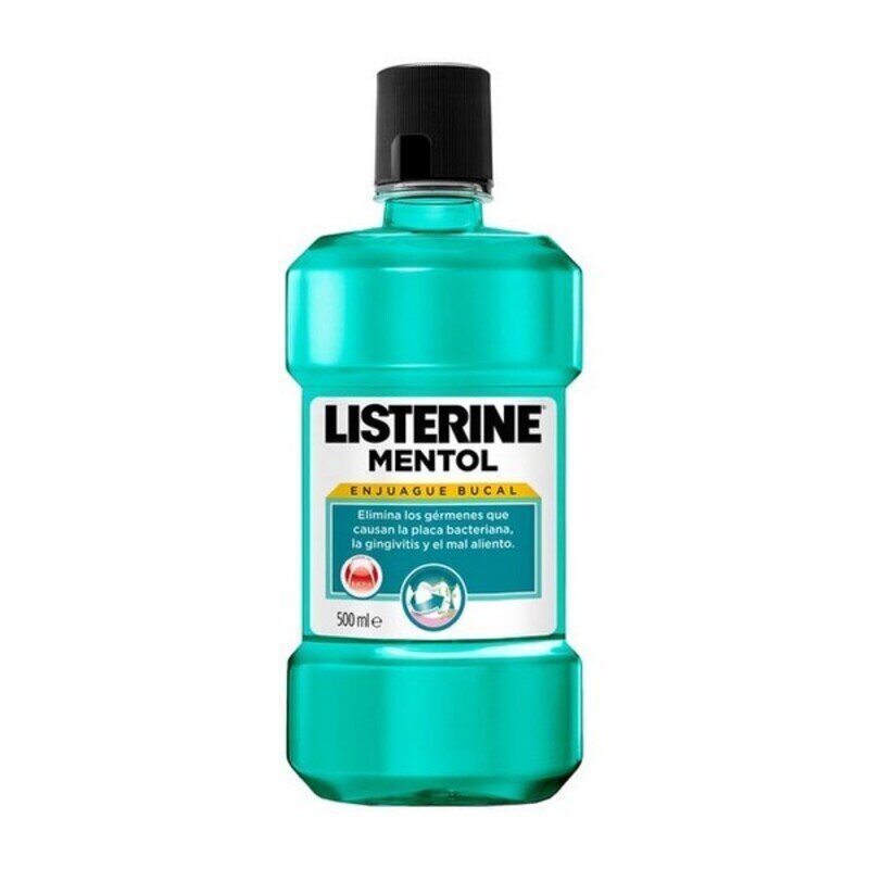 Suuvesi Cool Mint Listerine (500 ml) цена и информация | Hambaharjad, hampapastad ja suuloputusvedelikud | hansapost.ee