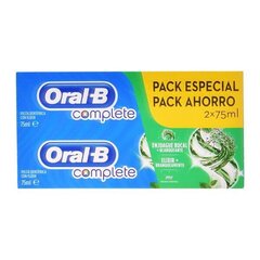 Зубная паста Complete Oral-B (2 uds) цена и информация | Для ухода за зубами | hansapost.ee