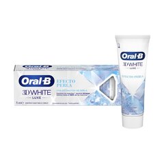 Отбеливающая зубная паста Oral-B 3D White Luxe Жемчуг (75 ml) цена и информация | Для ухода за зубами | hansapost.ee