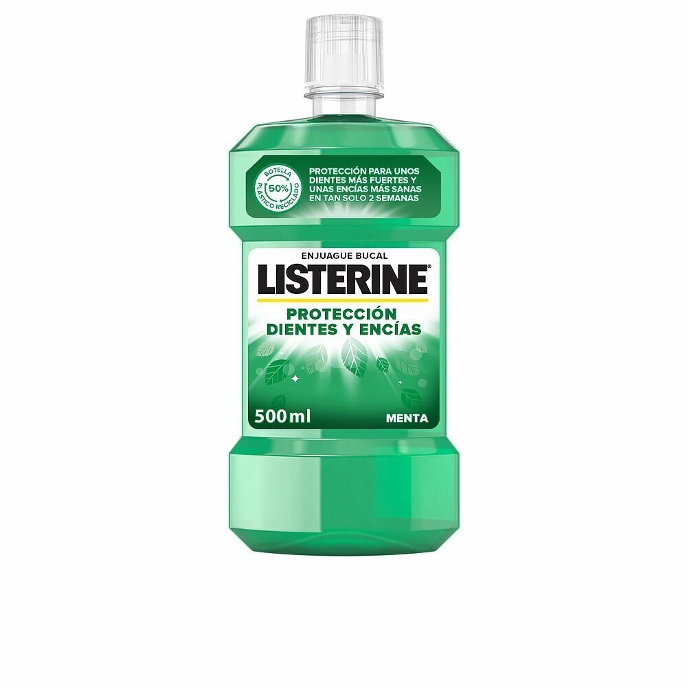 Suuvesi Listerine Dientes & Encías (500 ml) hind ja info | Hambaharjad, hampapastad ja suuloputusvedelikud | hansapost.ee