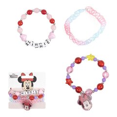 Tüdrukute käevõru Minnie Mouse 3 Ühikut цена и информация | Женские браслеты | hansapost.ee