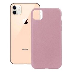 Mobiiltelefoni Kaaned iPhone 12 Mini KSIX Eco-Friendly: Värvus - Roosa цена и информация | Чехлы для телефонов | hansapost.ee