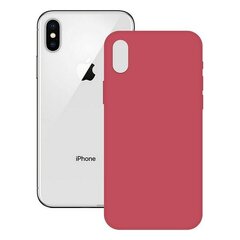 Ümbris iPhone X, XS KSIX Soft Silicone: Värvus - Roheline hind ja info | Telefonide kaitsekaaned ja -ümbrised | hansapost.ee