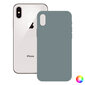 Ümbris iPhone X, XS KSIX Soft Silicone: Värvus - Roheline цена и информация | Telefonide kaitsekaaned ja -ümbrised | hansapost.ee